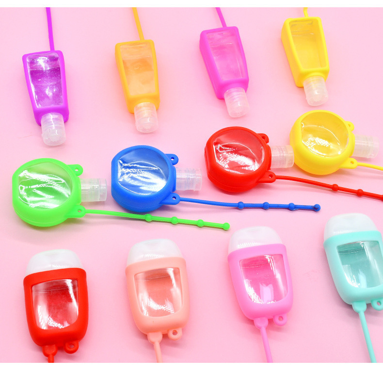 silicone hand sanitizer holder